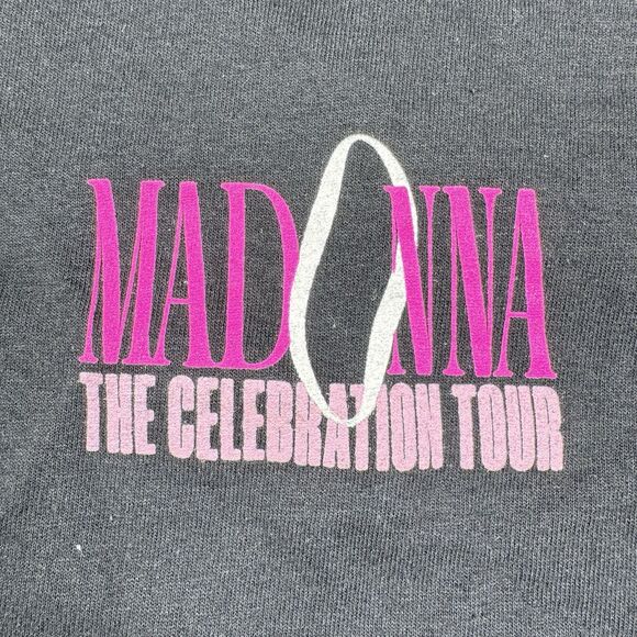 MADONNA The Celebration Tour T-Shirt Party Crasher Black - Adult Unisex Size XL - Picture 8 of 10